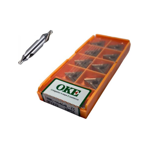 Inserto Pastilha Oke Tnmg 160404l-zc Op1215