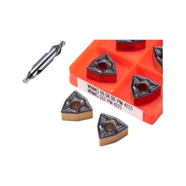 Inserto Pastilha Trigon Wnmg060408-pm 4225 Sandvik 