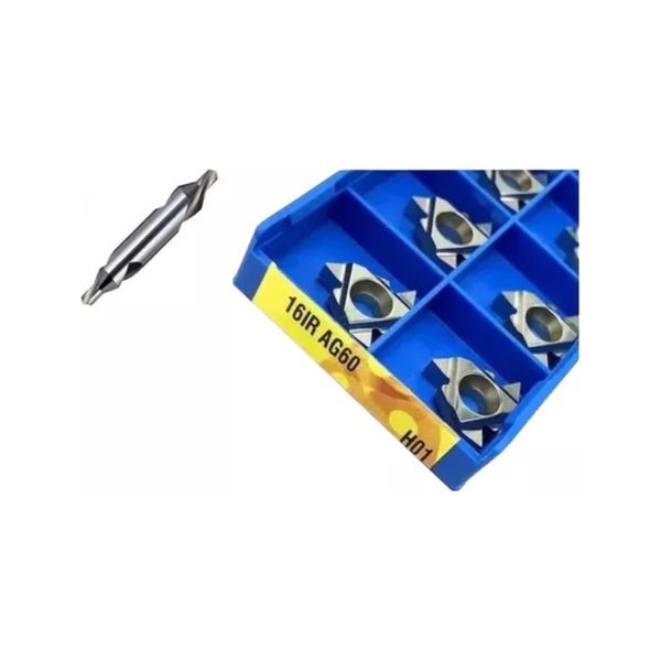 Inserto Pastilha Rosca Interna 60° 16ir P/ Alumínio Korloy