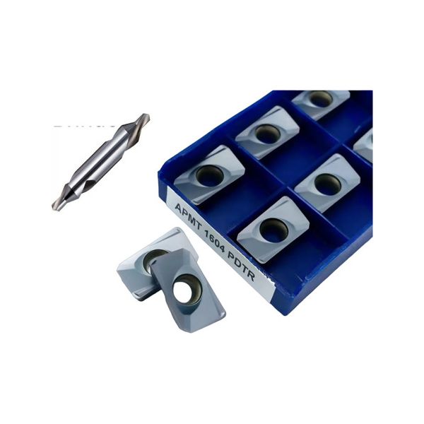 Inserto Pastilha Videa Apmt 1604 Pdtr Fresa Cabeçote 