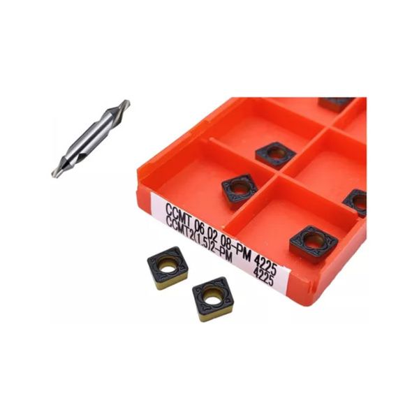 Inserto Videa Pastilha Ccmt 060204 Pm 4240 Sandvik