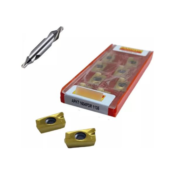 Inserto Videa Pastilha Apkt 1604 Pdr 1135 Sandvik