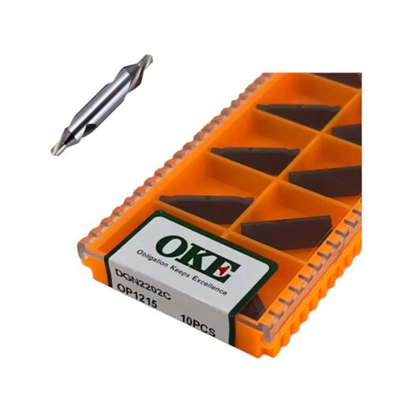  Inserto Pastilha Bedame Corte Dgn2202c Oke 2mm Aço E Inox 