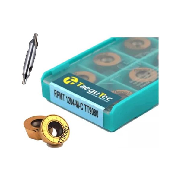  Videa Pastilha Inserto Rpmt1204-m-c Tt9080 Taegutec