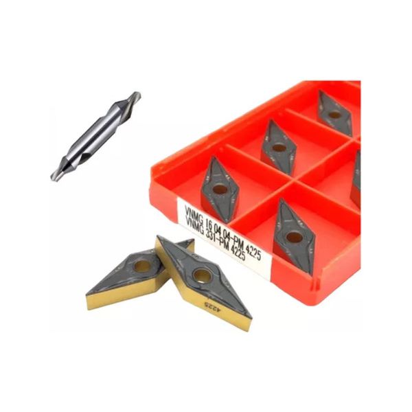 Inserto Pastilha Vnmg160404-pm 4225 Sandvik 