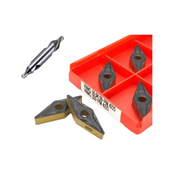 Inserto Pastilha Vnmg160408-pm 4225 Sandvik 