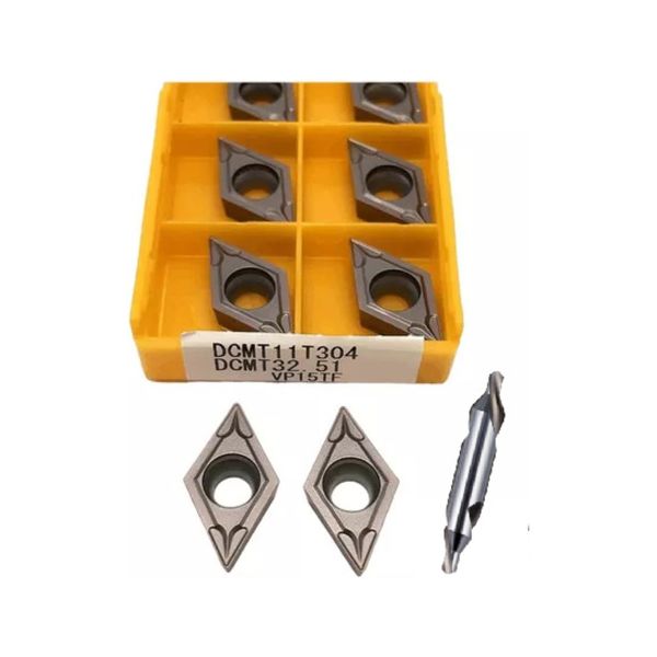 Inserto Pastilha Videa Dcmt11t304 Vp15tf Mitsubishi 