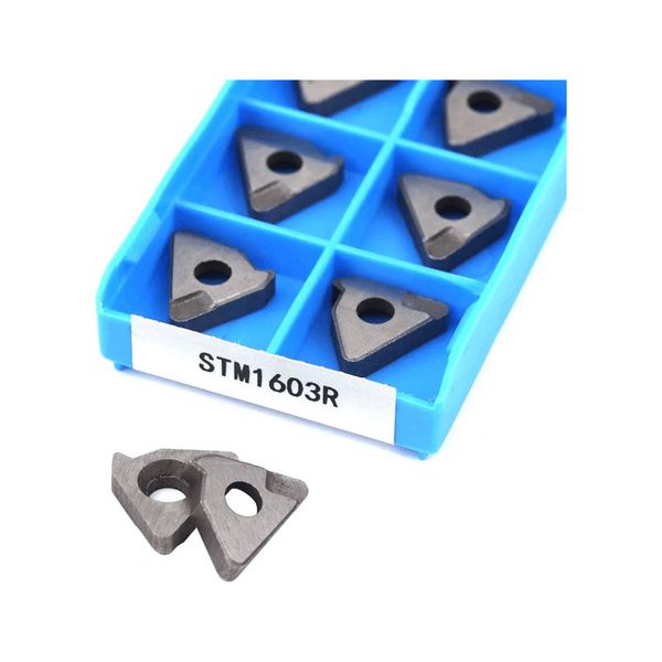 10 Calços Stm1603r Para Pastilhas De Rosca Externa 16