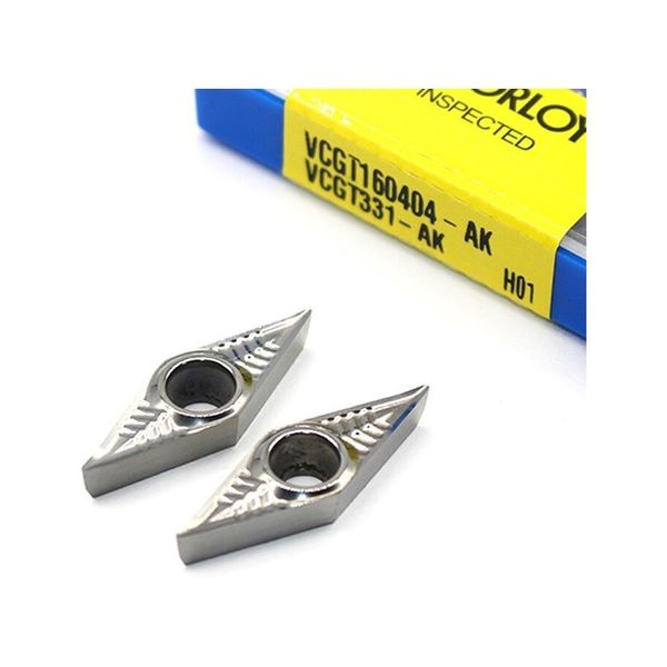 Inserto Pastilha Vcgt160404-ak- Usinagem Alumínio