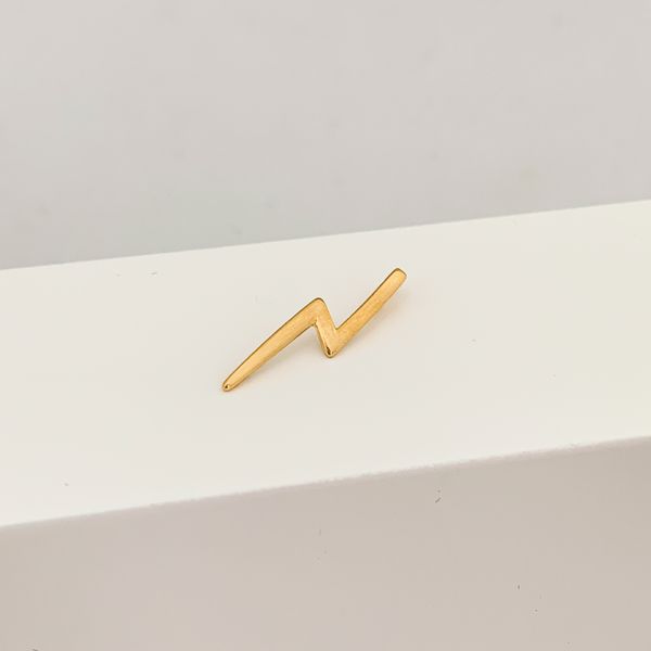 Pingente Raio Banhado a Ouro 18k