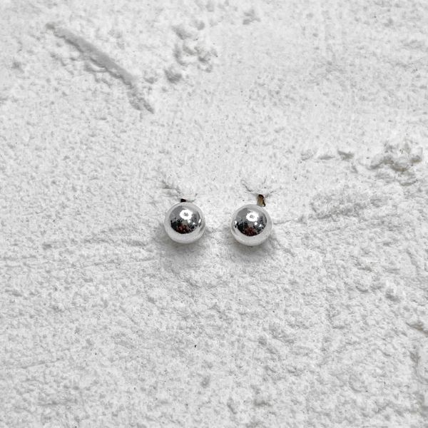 Brinco Bola 6x6mm Prata 925