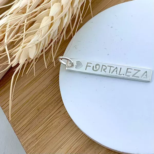 Pingente Fortaleza Prata 925