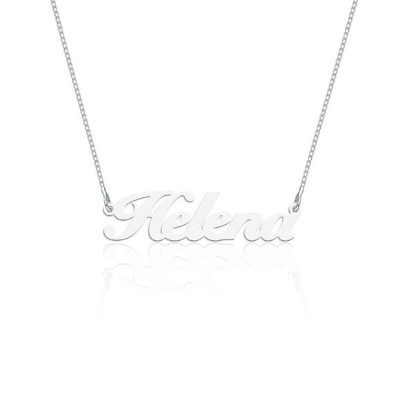 Colar Personalizado Nome Prata 925
