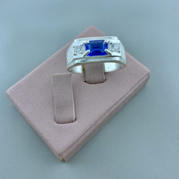 Anel Prata Legitima 925 Formatura Masculino