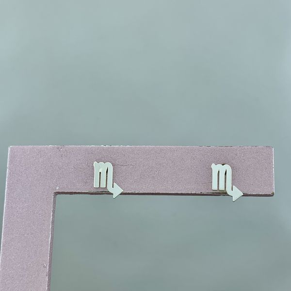 Brinco Prata Legitima Signo De Escorpião Liso