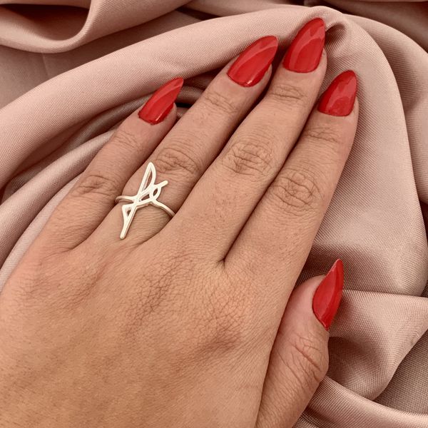 Anel Prata Legitima 925 Liso Fé 