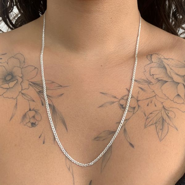 Corrente Prata Legítima 925 Masculina 5,5gr