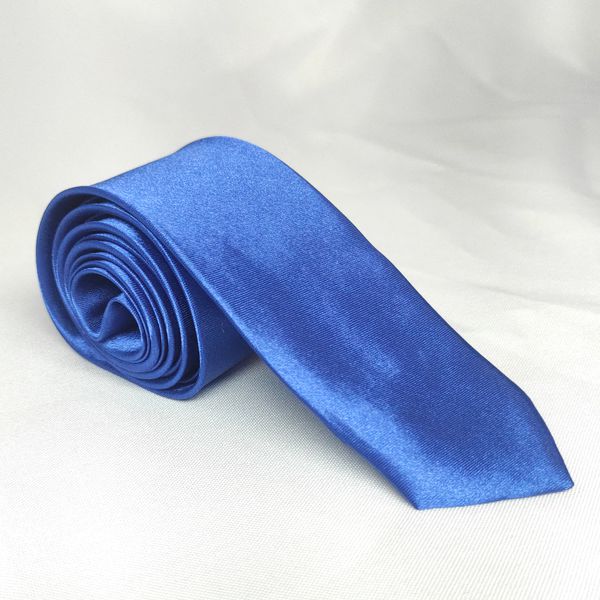 Gravata Slim Colors Azul Royal