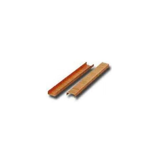 Grampo Para Grampeador Caixa Com 5.000 Cobreado Tam.26x6mm 