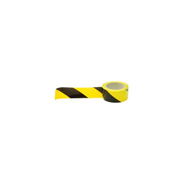 Fita Zebrada Para Sinalização 7Cm X 100Mts. Amarela 1465