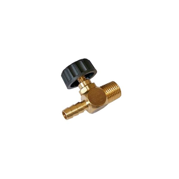 Registro Para Ar de Agulha em Bronze 1/4 NPT X 1/4 Escama 1012002/2056