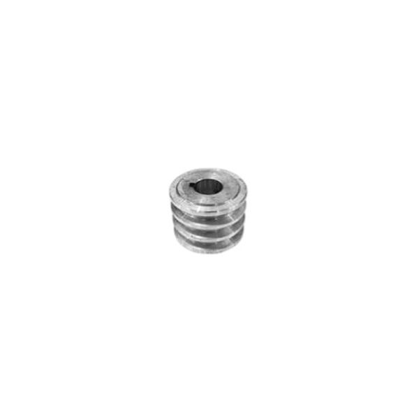POLIA ALUMINIO 75MM 3 CANAIS A FURO 28MM LAVADORA HIDROMAR BH-6750