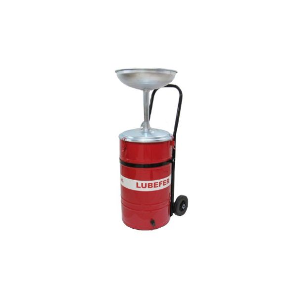COLETOR P/ TROCA DE ÓLEO LUBEFER LUB-COL-2 ALT. REG. 50LTS C/ CARRINHO