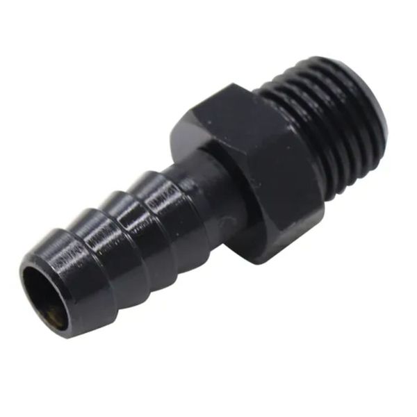 ESPIGAO PLASTICO MAC LOREN FIXO MACHO ROSCA 1/4" NPT X ESCAMA 1/4"