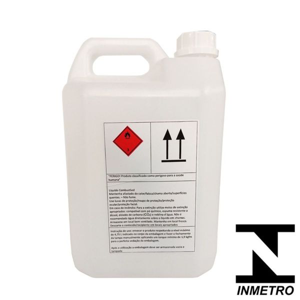 BOMBONA GALÃO 5 LITROS C/ TAMPA E INMETRO P/ COMBUSTIVEL BREMEN 9905