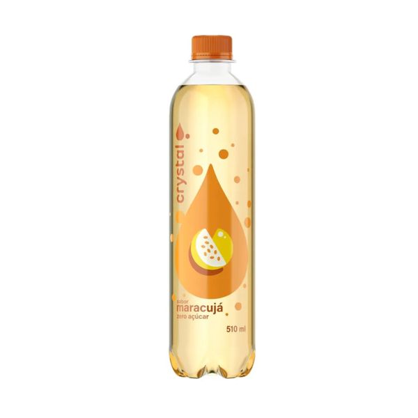 ÁGUA CRYSTAL SABORIZADA MARACUJÁ 510ML