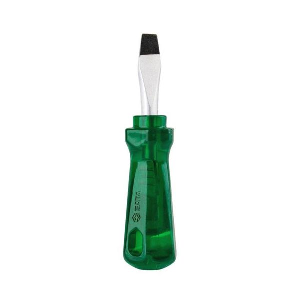 CHAVE DE FENDA SATA ST61364 AÇO CROMO-VANÁDIO CABO EM PVC 1/4" X 1.1/2
