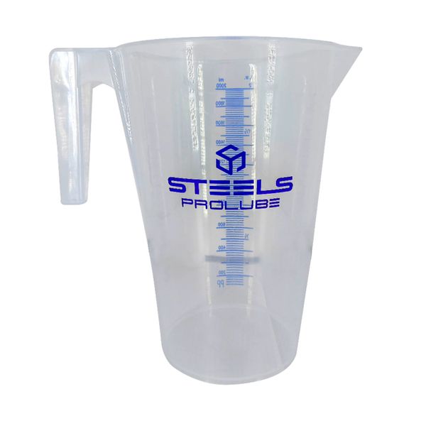 JARRA GRADUADA STEELS 58397 POLIETILENO 2 LITRO ESCALA 200 EM 200ML