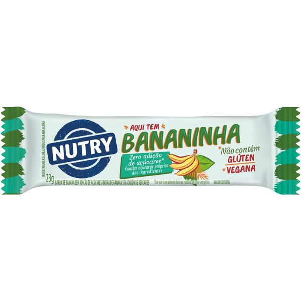 BARRA BANANINHA NUTRY SEM AÇUCAR 23G