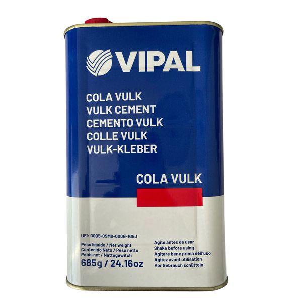 COLA VULK VIPAL 685GR CIMENTO PARA REMENDO A QUENTE