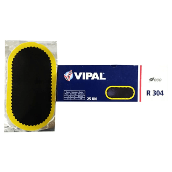 REMENDO A FRIO VIPAL R-304 OVAL 180 X 95 MM CAIXA COM 25UN