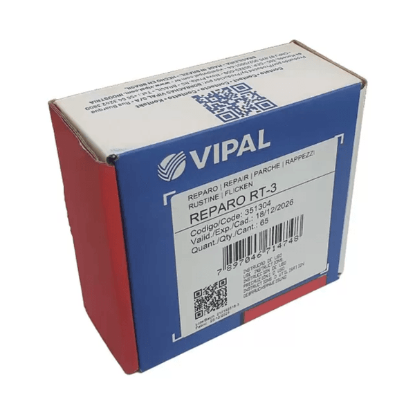 REPARO A FRIO PNEU SEM CAMARA MANCHÃO VIPAL RT-03 60MM CAIXA C/ 65UN