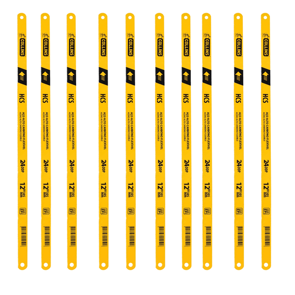 10 LAMINAS PARA SERRA MANUAL AÇO FLEX 12