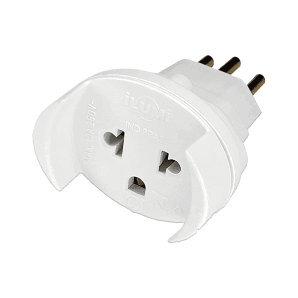 ADAPTADOR TOMADA UNIVERSAL 2P+T 10A 250V CZ