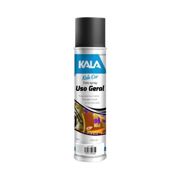 TINTA SPRAY PARA USO GERAL ALUMINIO 350ML KALA