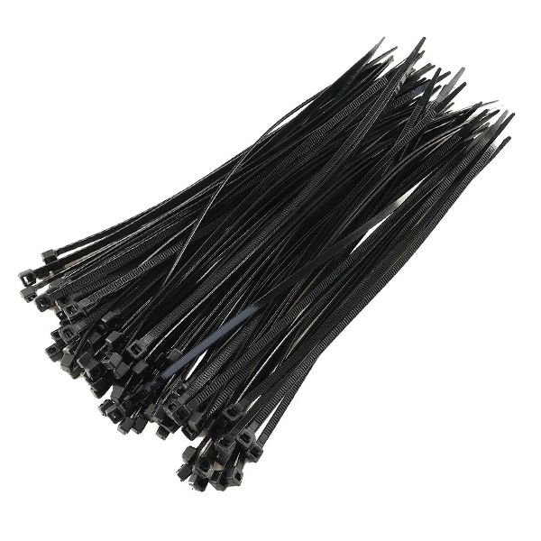 ABRACADEIRA REGULAVEL EM NYLON 4,8 X 300 PACOTE COM 100PCS