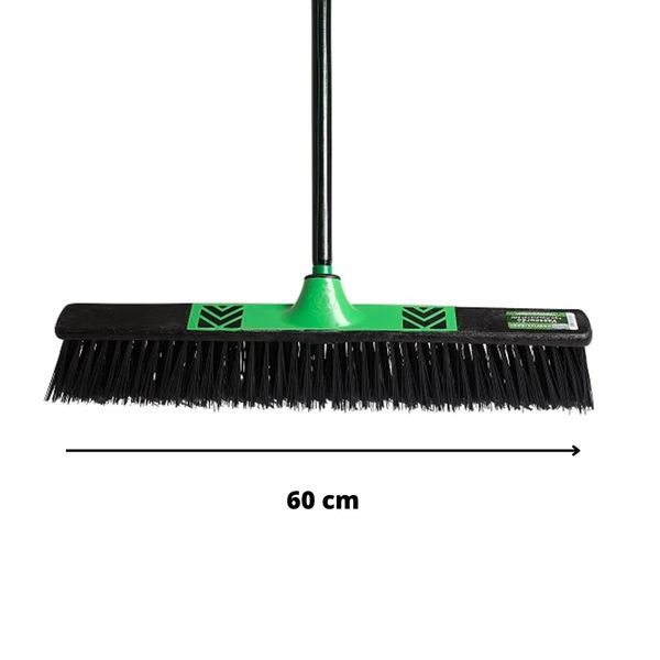 VASSOURA TIPO PIACAVA 60CM + CABO 1,40 X 22MM