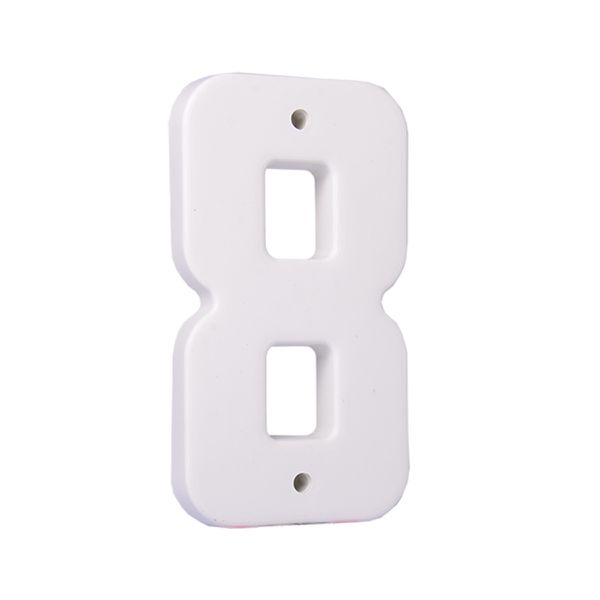 Numero 8 Branco, Plástico L10,5cm X A19,5cm X P2cm 1989