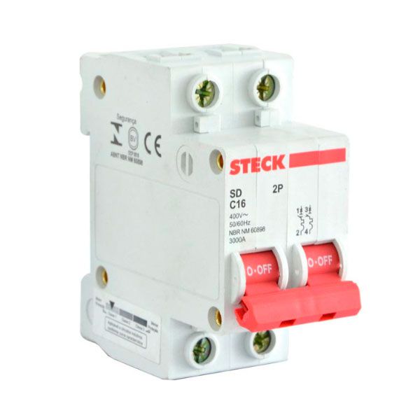 Disjuntor DIM Bipolar 63A 3KA 38323