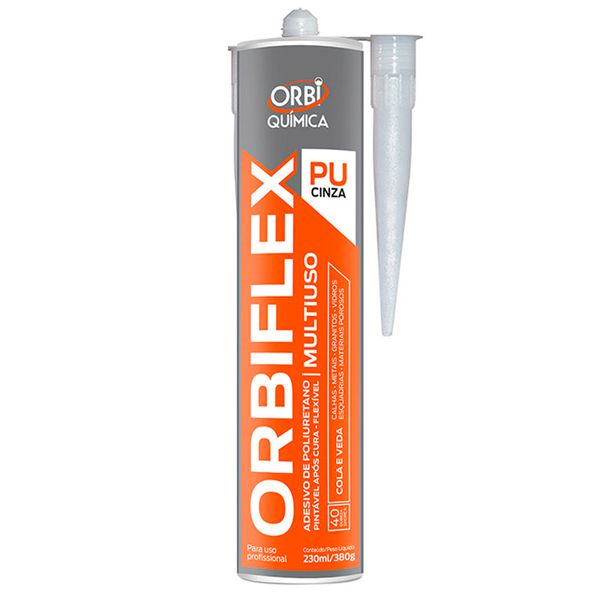 ADESIVO POLIURETANO PU 230ML/380GR CINZA