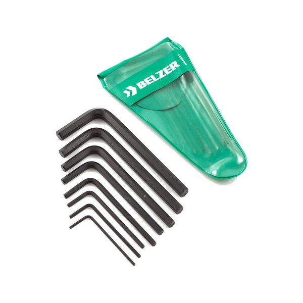 Jogo de Chaves Allen Hexagonal 1,5 a 6mm 7 Peças 44792