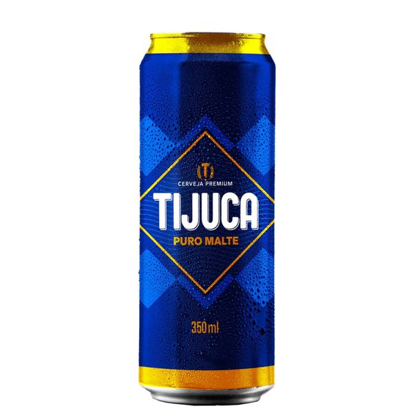 CERVEJA PURO MALTE TIJUCA LATA 350ML