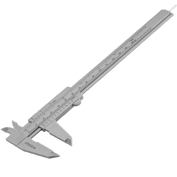 PAQUIMETRO EM PLASTICO 150MM