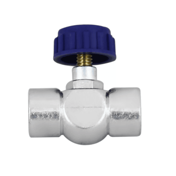 REGISTRO P/ AR EM ZAMAG 1/4" FEMEA NPT X 1/4" FEMEA NPT