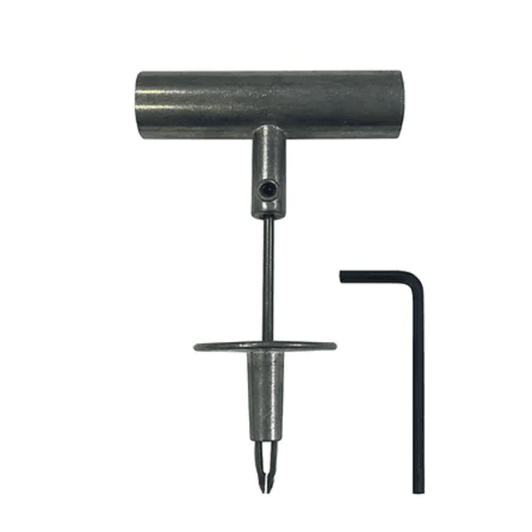 AGULHA 4MM COM CABO FERRAMENTA P/ REPARO CONSERTO DE PNEU DE CARRO