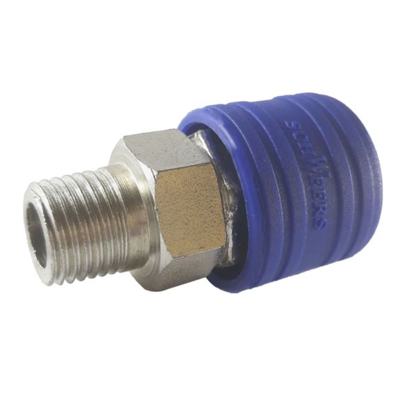 ENGATE RAPIDO 1/4" SCHWEERS ERCP 767 M CAPA PLAST. R.M. 1/2" BSP